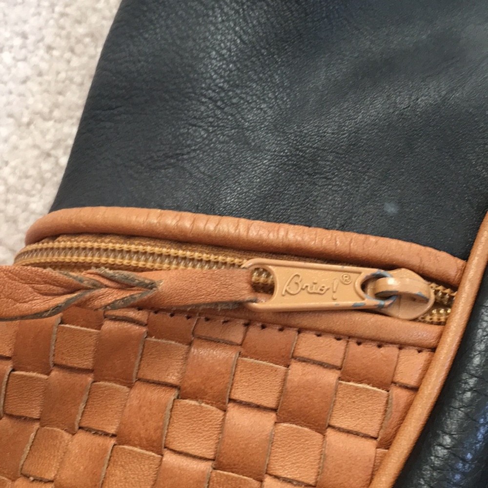 Vintage Brio Leather Hobo Purse - Picture 9 of 15